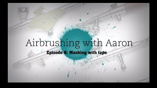 How to Mask Scale Models with Tape Before Airbrushing — "Airbrushing with Aaron" Episode 8 screenshot 5