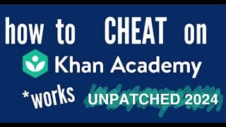 How to Hack Khan Academy 2025 (PATCHED) NEW 2026 VIDEO: https://www.youtube.com/watch?v=mytY-xcePEM