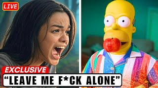 Rachel Zegler Shocking Reaction After The Simpsons Mock Snow White