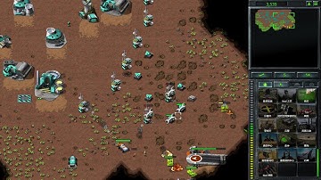 C&C Remastered-Mujalli Mod-Random VS 5 Hard AI "solo comp stomp"