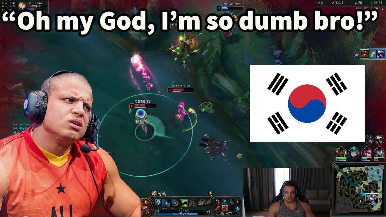 Tyler's Jarvan Is Way Too Clean For Korean SoloQ!!