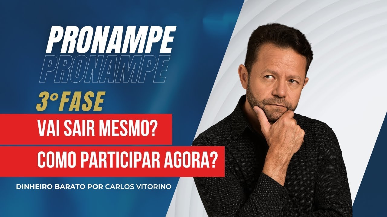 3º FASE DO PRONAMPE VAI SAIR MESMO?