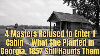 4 Masters Refused to Enter 1 Cabin — What She Planted in Georgia, 1857 Still Haunts Them
