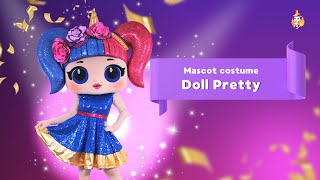 Doll Pretty Mascot Costume