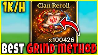 BEST METHOD to FARM (GRIND) CLAN REROLL FAST in SAILOR PIECE FULL GUIDE BEST LOCATION Roblox screenshot 2