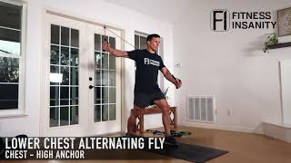 Chest Workout with Resistance bands | Fitness Insanity