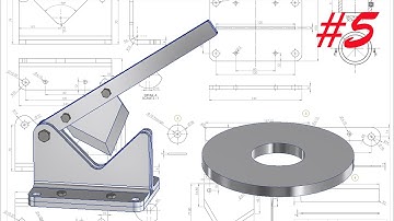 Học inventor cơ bản: Vẽ dao cắt ống bằng inventor - Part 5