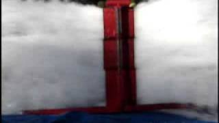 Flowbuster 3Pac End View, Fire Pump Test, 1500GPM