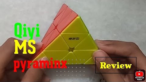 my review on the Qiyi MS pyraminx
