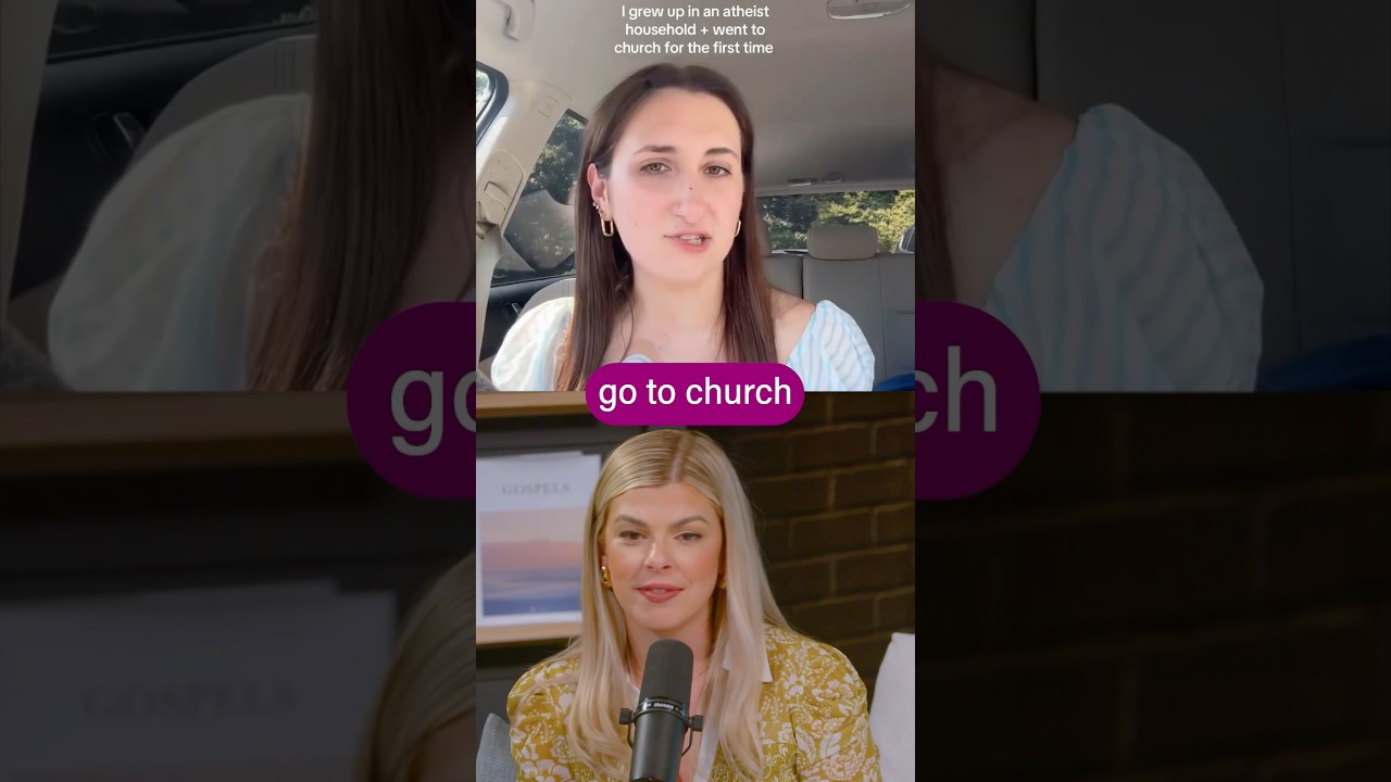 Girl goes to church for the FIRST TIME!