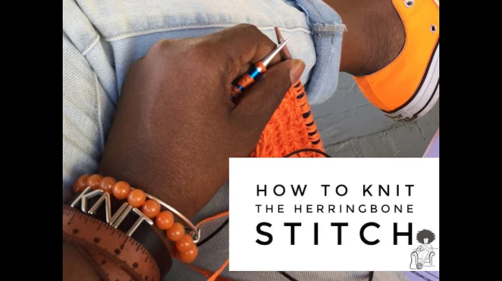 How to knit the Herringbone Stitch | GGmadeit