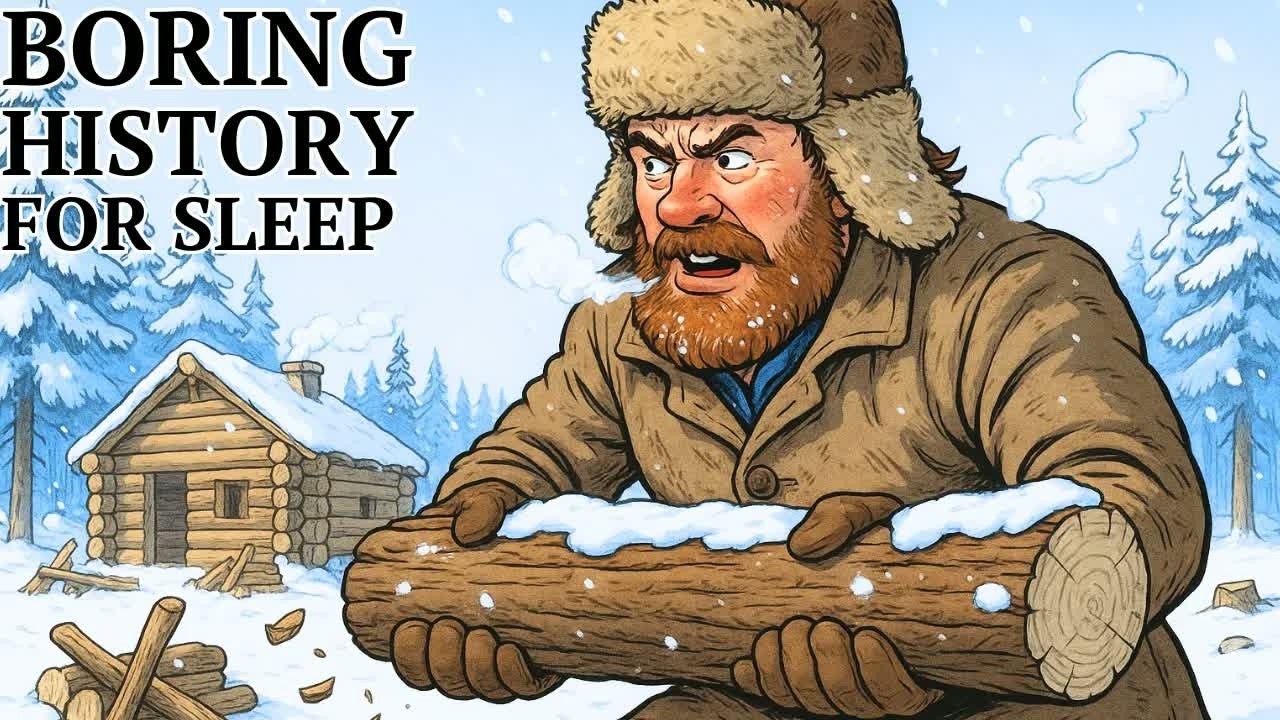 How Did Frontier Families Build Cozy Houses to Sleep Through the Coldest Nights ｜ Relaxing Histo