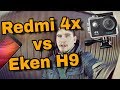 Экшн Камера EKEN H9. Обзор ♦ Eken H9 против Xaomi Redmi 4x ♦