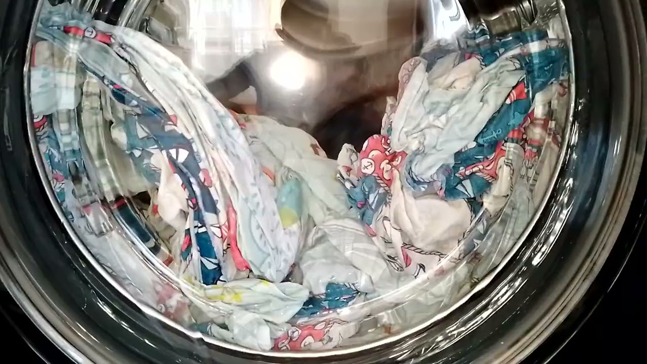 Haier HW60-BP12959AS-Смешанные 60° 800 Об/Мин.Стирка Два Комплекта Постели.Часть 2-3.