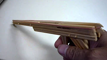 威力が高い輪ゴム鉄砲