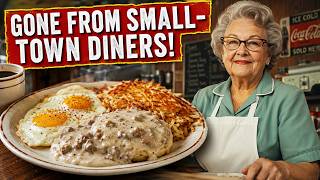 25 Forgotten Small Town Diner Breakfasts That VANISHED From America's Back Roads