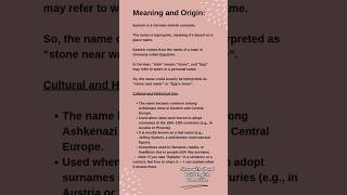 Celebrity Epstein – Meaning & Origin Explained! #DidYouKnow | Epstein Surname Meaning & History #WordOfTheDay Net Worth