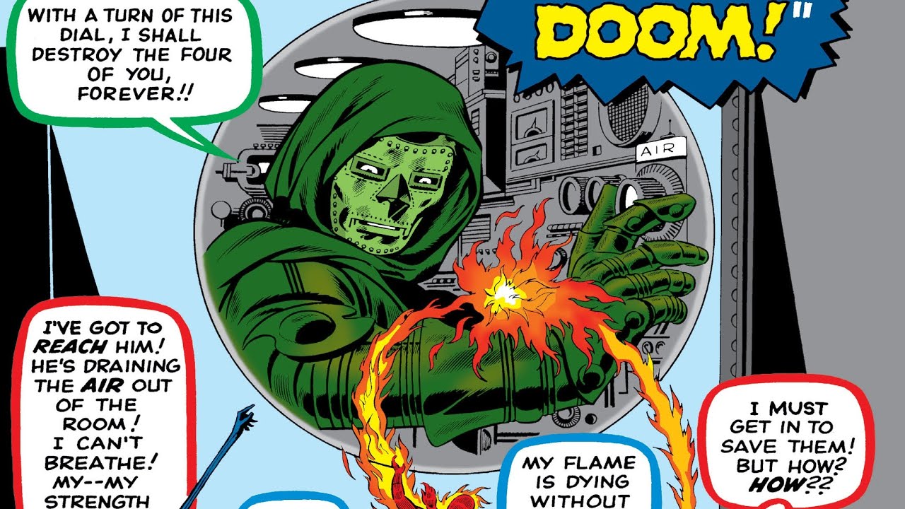 Fantastic Four 5 (Doctor Doom First Appearance) Comic Reading YouTube