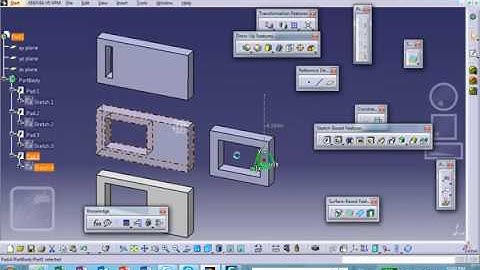 CAD, Copy/Paste Single Part Single PartBody video 1 of 4, Nader G. Zamani