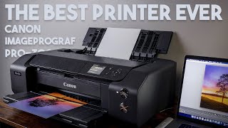 The Best Photo Printer Ever - Canon ImagePROGRAF PRO-300 | Print Quality Review 2020