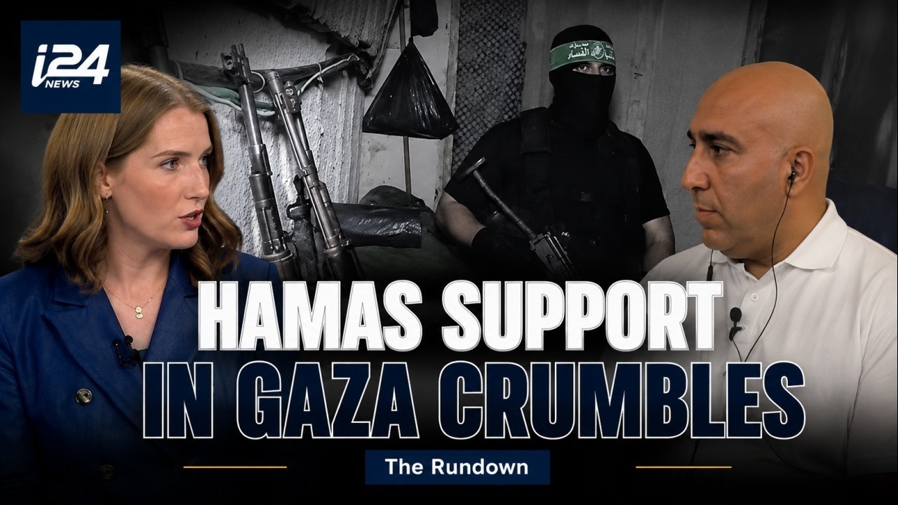 Thumbnail for Poll: Palestinian support for Hamas falls from 35% to 24%