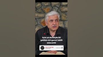Çocuklarınız Sizi Mutlaka Taklit Edecektir - Doç. Dr. Ahmet Kavlak #ateizm #ateist #bilimsel #bilim