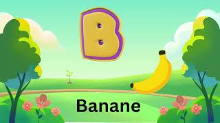 Apprendre Lalphabet Français A À Z Abc Pour Enfants Lettres Et Mots Amusants