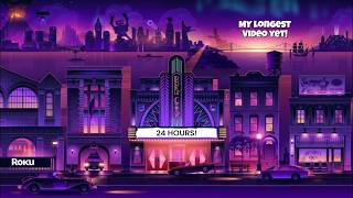 2026 Roku Screensaver - City Stroll: Movie Magic (24 HOURS EXTENDED) [with music]