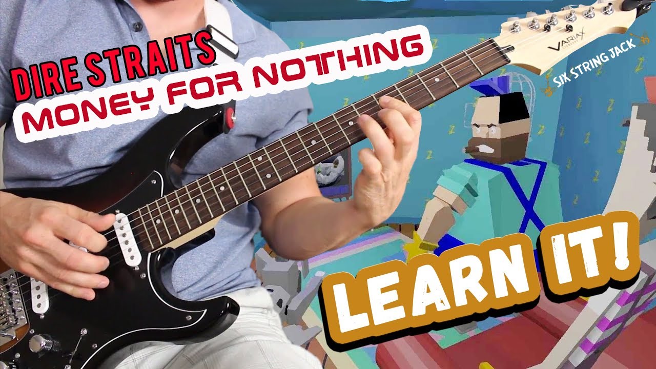 Dire Straits Money For Nothing Guitar Lesson (LEARN HOW TO PLAY IT