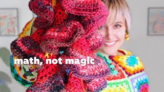Hyperbolic crochet explained simply 