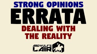 Errata: Dealing With It