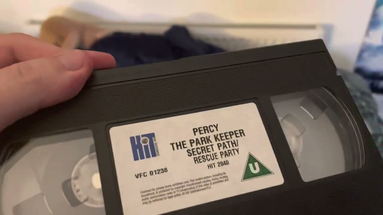 My Percy the Park Keeper VHS and DVD Collection - YouTube