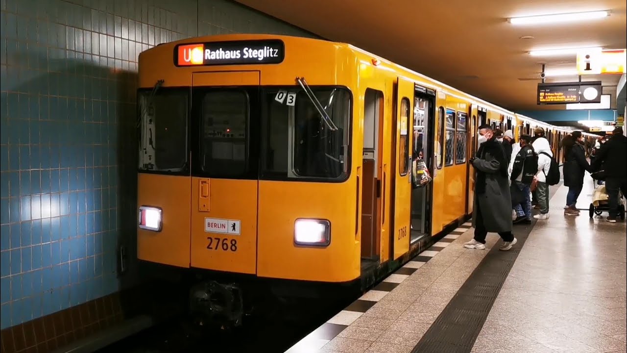 U-Bahn Berlin Mitfahrt im F84 auf der U9 [HD 1080p]