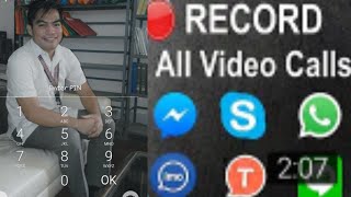 How to Record All Video Call from Messenger, Skype and Screen app Tutorial || Junry Malinge screenshot 2