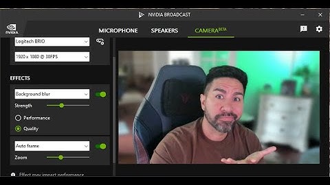 Streaming Tips - NVIDIA Broadcast Software