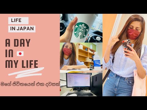 මගේ ජිවිතයෙන් එක දවසක් | A Day in My Life in University of Japan As a Foreign Student🇯🇵🇱🇰 | 留学生の一日