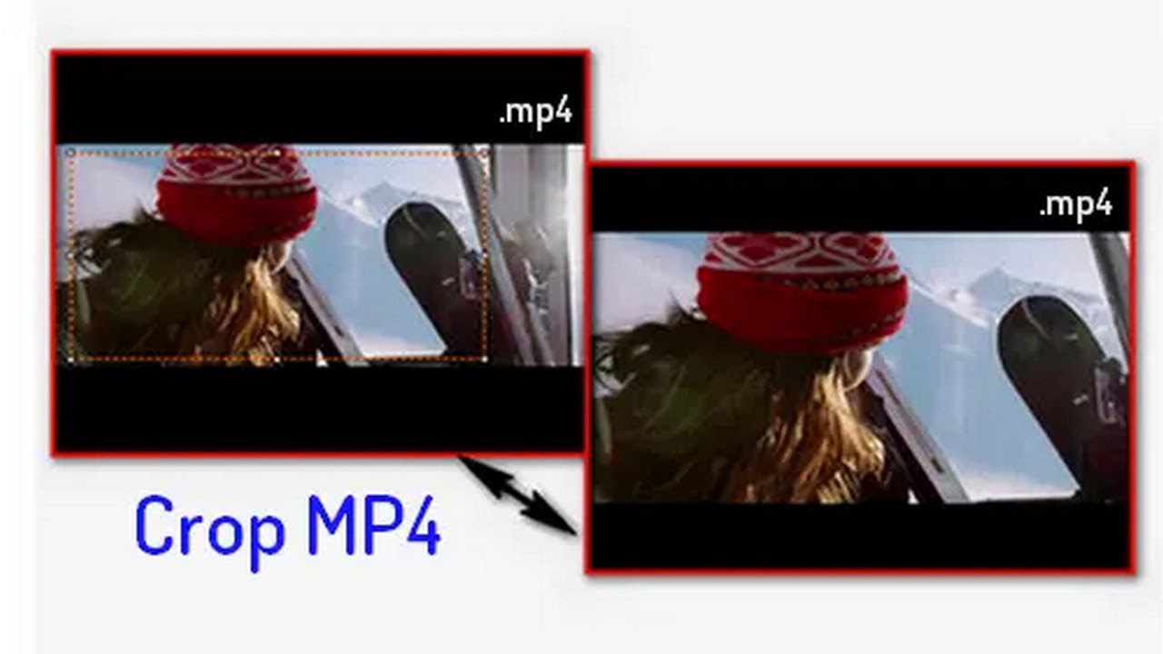 How to Crop MP4 Videos - YouTube