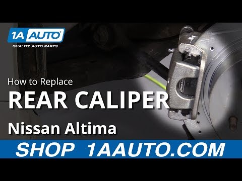 how-to-replace-rear-caliper-06-12-nissan-altima