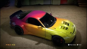 NFS 2015 - Mazda RX7 ( Fade / Tiger tooth / Cinematic / Customization / PC)
