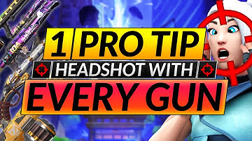 1 BEST TIP for EVERY GUN in Valorant - INSTANTLY HEADSHOT Everyone - Advanced Weapons Guide