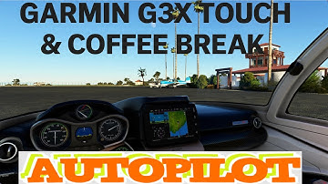 Garmin G3X & Coffee Break ☕Gaza–Paphos in the 👉 ICON A5 |   MSFS 2024/2020