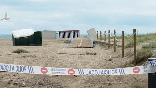 Destrozos en playa de Sagunto tras el temporal : "Era un río de agua"