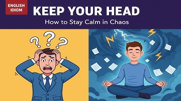 KEEP YOUR HEAD 😎 | Learn This English Idiom with a Funny Story