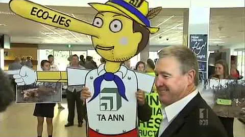 Top story on ABC: Giant Pinocchio meets Deputy Pre...