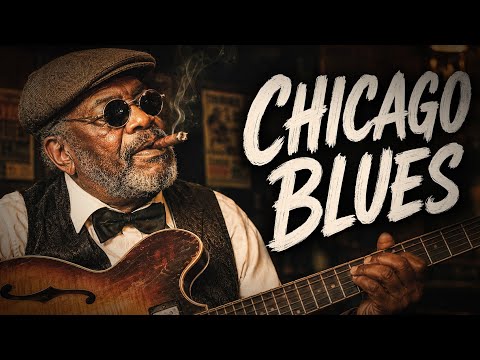 Noir Blues Society - Slow Chicago Blues Guitar & Smooth Jazz for Midnight Relaxation