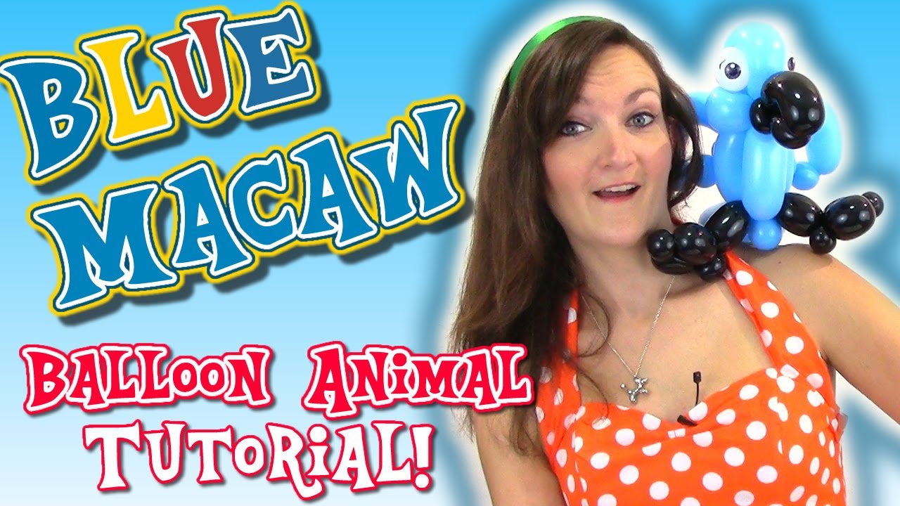 Download Ready for Rio2? How to make a PARROT Balloon Animal! - YouTube