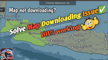 How to solve map downloading problem in Bussid | Bus Simulator Indonesia |Simple trick |100%working✅