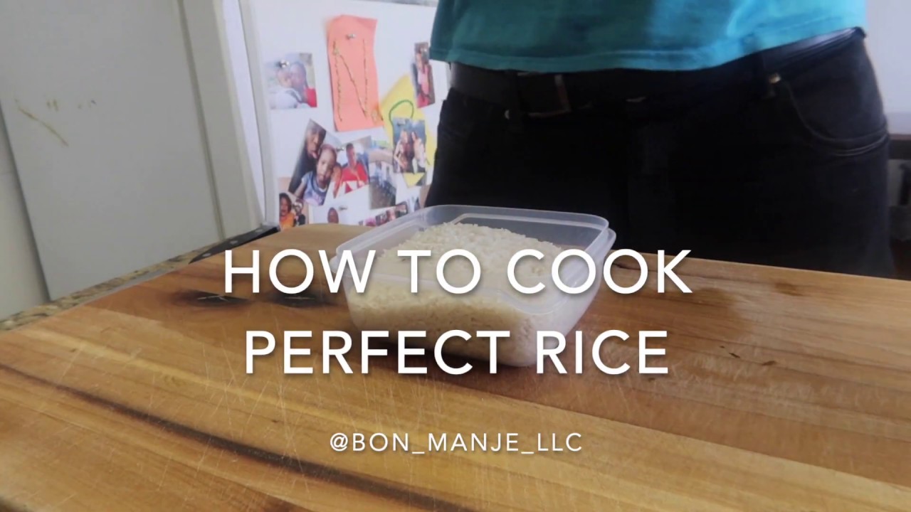 How to cook the perfect rice YouTube