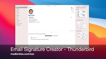 ESC Thunderbird macOS Tutorial