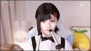 asmr｜mouth sound ear eating asmr糖韵 口腔音Kobeni cosplay